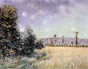 Alfred Sisley Sahurs Meadows in the Morning Sun oil painting on canvas